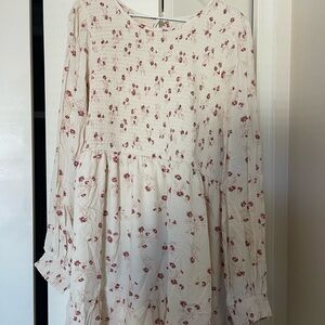 Floral Long Sleeve Dress